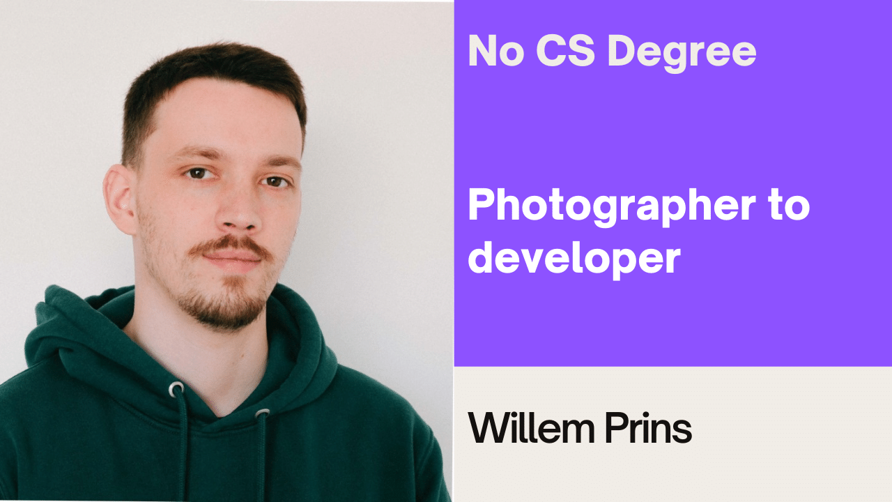 From photographer to web developer