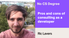 Pros and cons of consulting as a developer