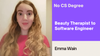 From Beauty Therapist to Software Engineer (covid career change)