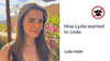 How Lydia Hallie learned coding