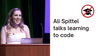 Ali Spittel talks learning to code with no Computer Science degree