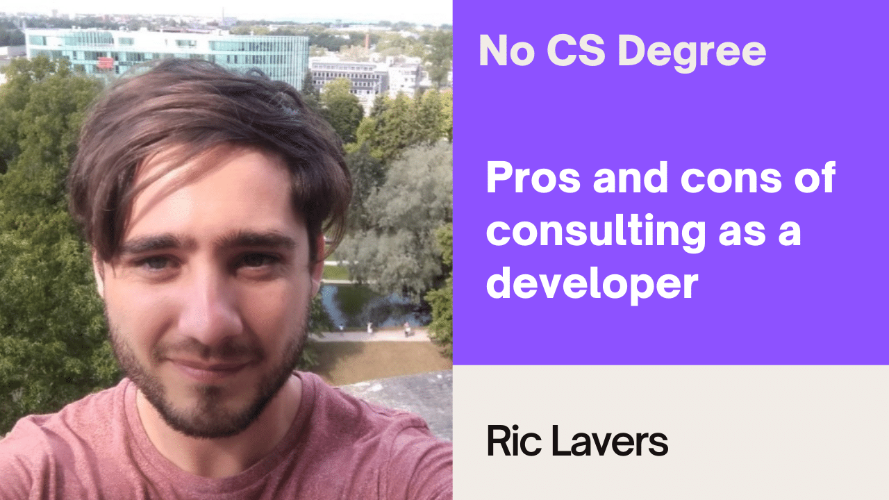 Pros and cons of consulting as a developer
