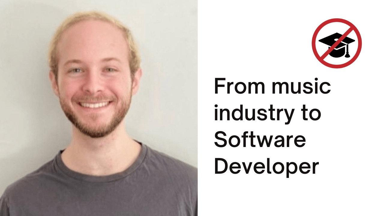 From broke in music industry to paid Software Developer