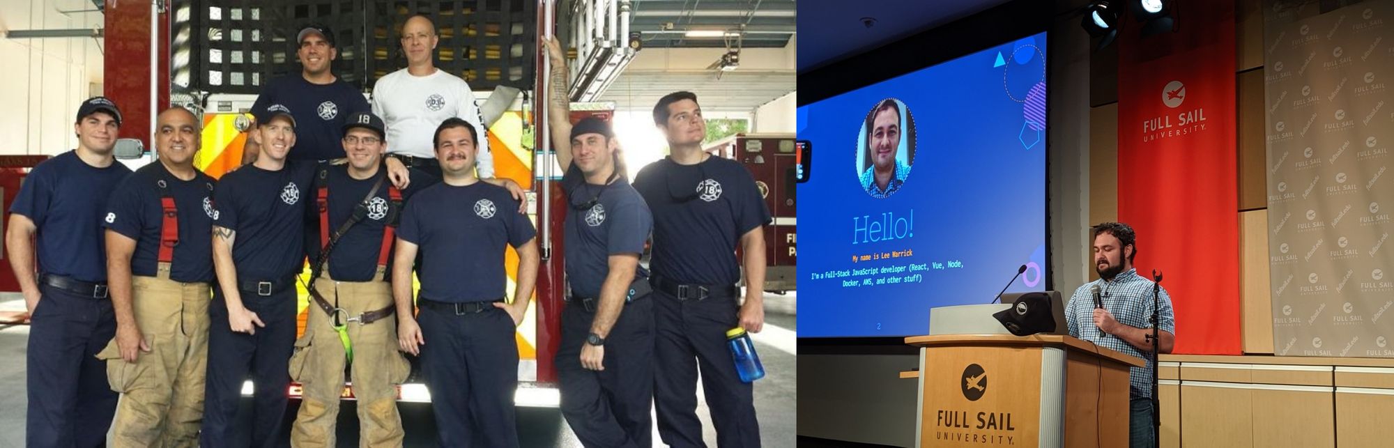 Career change from nursing and fire fighting to developer