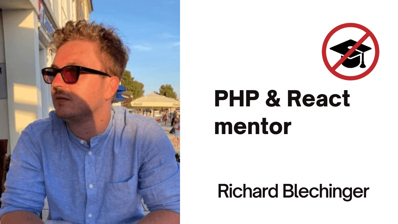 PHP & React mentor - Richard Blechinger