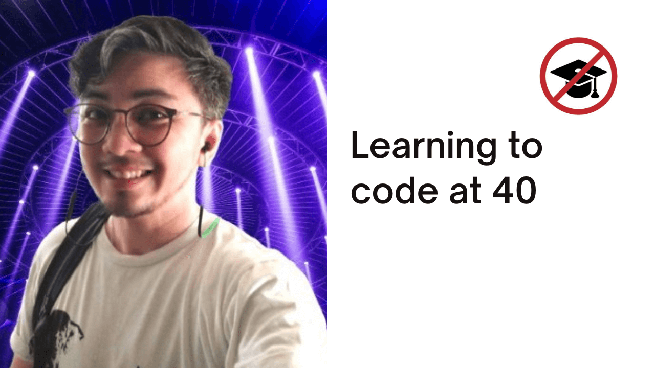 Learning to code at 40
